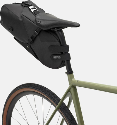 Çantë sediljeje Brooks Scape Seat Bag, 8L, waterproof IPX4, e zezë