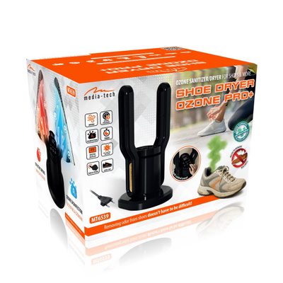 Tharëse këpucësh Media-tech Shoe Dryer Pro+ MT6539, dezinfektim me ozon, ekran digjital, e zezë