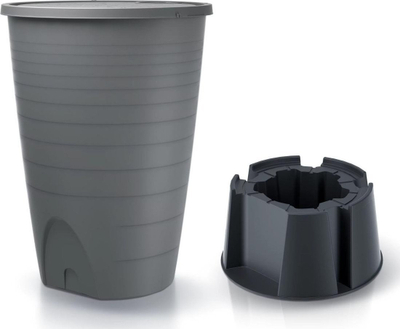 Fuçi uji shiu Meuwissen Agro Peruno Set, me bazë dhe mbushës, antracit
