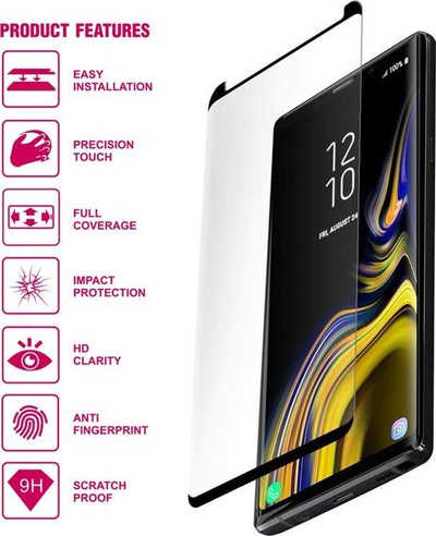 Mbrojtëse ekrani Crong Edge Glass 4D për Huawei Mate 10, xham i temperu, transparente