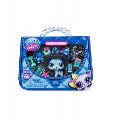 Lodër figurine Littlest Pet Shop Sweet And Stylish Assorted 700, koleksionuese, shumëngjyrëshe