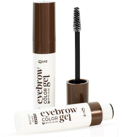 Xhel për vetulla Quiz Eyebrow Color Gel, me Aloe Vera, 5 ml, ngjyrë e çelët