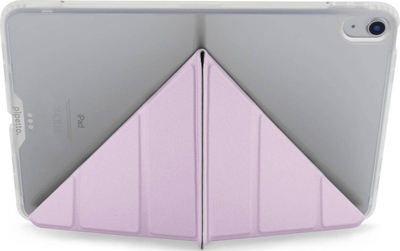 Mbrojtëse tableti Pipetto Origami No1, iPad Air 11" 2024 edhe 10.9" 2022 2020, metalik lejla