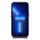 Këllëf lëkure iCarer për iPhone 14, lëkurë natyrale, MagSafe, lejla e errët