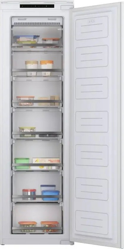 Ngrirës vertikal Haier HFE172NF, 200L, NoFrost, i bardhë