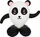 Set tullumbacesh dekorative Godan Cute Animals Panda, DIY, e bardhë e zezë