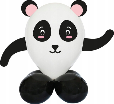 Set tullumbacesh dekorative Godan Cute Animals Panda, DIY, e bardhë e zezë