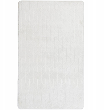 Tapet Strado Rabbit, 120x170 cm, poliester, i bardhë