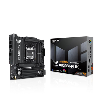 Motherboard ASUS TUF Gaming B850M Plus, AM5, DDR5, e zezë