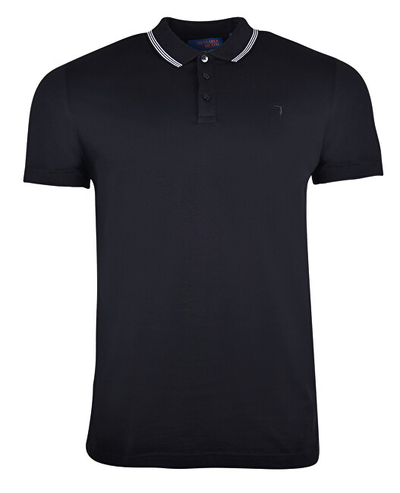 Maicë Trussardi Polo Mercerized 52T00320-K299, e zezë M