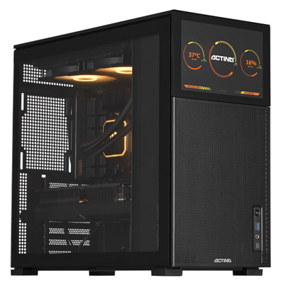 Kompjuter Actina, Ryzen 7 7800X3D, 32GB, 2TB, RTX 4070 Ti, i zi