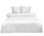 Сет постелнина Posten Bedding Damask Satin Dogs, 200x220, бела