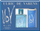 Set parfum dhe deodorant Ulric De Varens Blue, për meshkuj