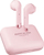 Безжични слушалки Happy Plugs Air 1 Plus, Bluetooth, со кутија за полнење, розе голд