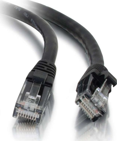 Kabllo interneti C2G Cat5e, 1m, UTP, e zezë