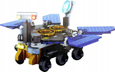 Set konstruktori Lean Toys Cosmos 2 në 1, 367 copa, mbi 6 vjeç, shumëngjyrësh