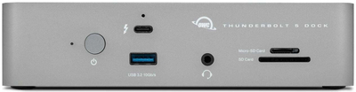 Dok OWC Thunderbolt 5, 12 porta, 2.5Gb Ethernet, gri