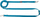 Zinxhir shëtitës për qen Chaba Classic XL, 4m, 2.5cm, blu marine