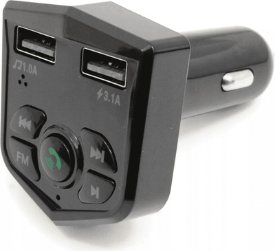 Transmetues FM Bluetooth Maxlife MXFT-02, 2x USB, 3.1A, i zi