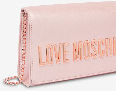 Çantë krahu për femra Love Moschino mMC0336, rozë