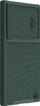 Këllëf telefoni Nillkin Textured S për Samsung Galaxy S22 Ultra, kapak kamere rrëshqitës, material TPU PC, i gjelbër