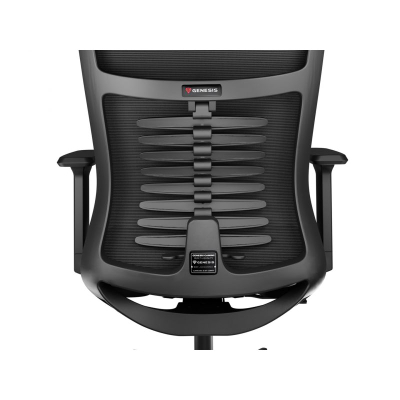 Karrige gaming Genesis ASTAT 700 G2, rrjetë PureFlowPLUS, mbështetëse krahu 3D, e zezë