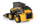 Lodër eskavator Daff Mini Loader New Holland L228, me kovë që lëviz, metal plastike, e verdhë