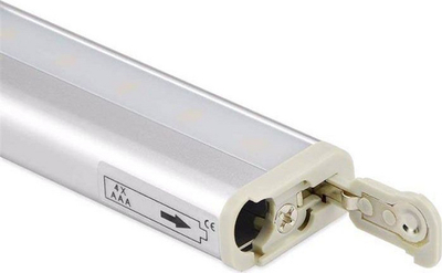 Lampë LED ZD23G, 10 LED, me sensor lëvizjeje PIR, e bardhë