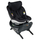 Ulëse auto BeSafe iZi Turn i-Size, rrotulluese 360°, ISOFIX, e zezë Black Cab