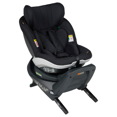 Ulëse auto BeSafe iZi Turn i-Size, rrotulluese 360°, ISOFIX, e zezë Black Cab