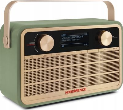 Radio portabël Nordmende Transita 121 IR, DAB+, radio interneti, jeshile