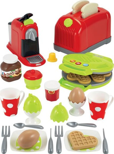 Lodër pajisje shtëpiake set mëngjesi Ecoiffier 2647