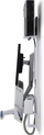 Ergotron StyleView Sit-Stand Combo System со работна површина, Polished aluminum/black