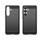 Куќиште за телефон Hurtel Carbon за iPhone 16e, TPU, против удари, црно
