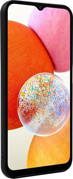 Mbulesë telefoni Crong Color Cover Samsung Galaxy A14 5G, silikon e zezë