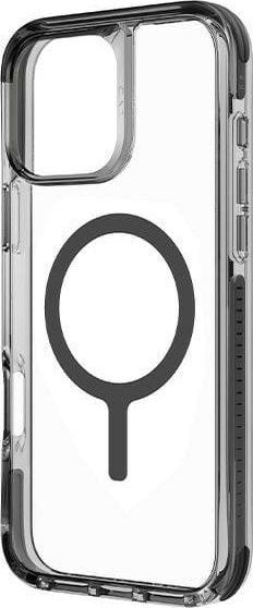 Mbulesë telefoni UNIQ Combat MagClick Charging për iPhone 16, përputhet me MagSafe, karbon, e zezë