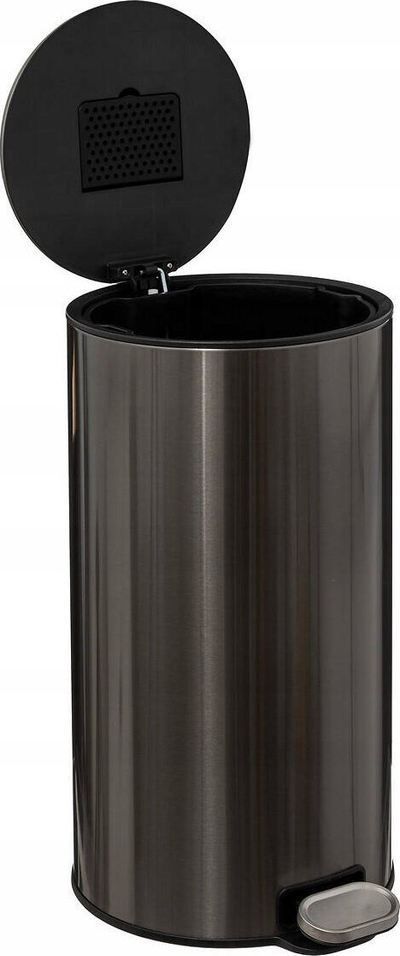 Kosh plehrash Five, 30L, çelik inox, gri e çelët