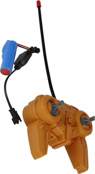 Lodër eskavator MEGA CREATIVE 526182 me pult, shkallë 1:20, portokalli