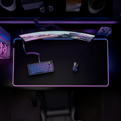 Mousepad gaming Glorious Mouse Pad 2 GLED 3XL, RGB, 3XL, i zi