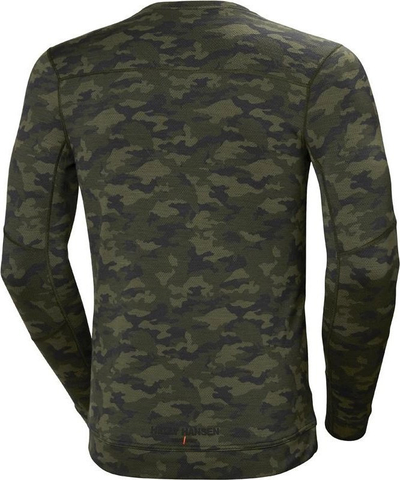 Bluzë termike Helly Hansen Lifa Merino Camo, merino, kamuflazh