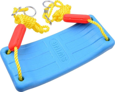 Lëkundëse plastike Classic ZA2555, deri 100kg, me litarë rregullues, blu