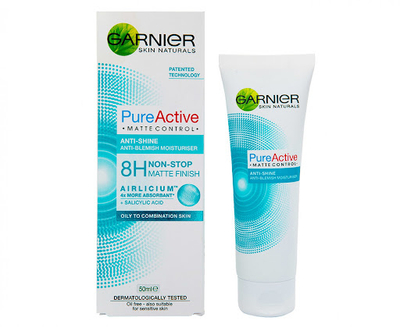 Xhel për fytyrë Garnier Skin Pure Active Anti Blemish, 50 ml