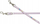 Set parzmore me zinxhir për këlysh Trixie Junior, 27 45 cm, 2 m, lila