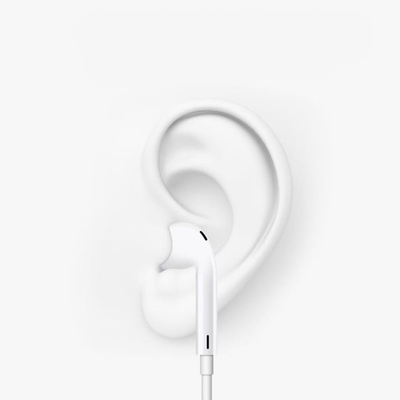 Kufje me tel Vega Colors EarPods, USB C, me mikrofon, të bardha