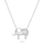 Qafore për goca Brilio Silver Elephant sBS3733, ngjyrë argjendi