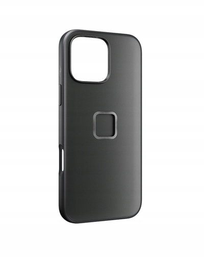 Mbështjellës telefoni Peak Design Everyday Fabric Case iPhone 16 Pro Max, SlimLink magnetik, i zi