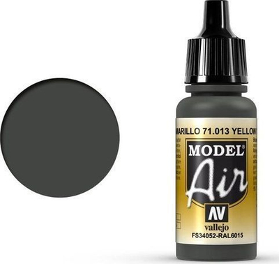Ngjyrë akrilike Vallejo Model Air Yellow Olive, 17ml, mat, e verdhë ulliri