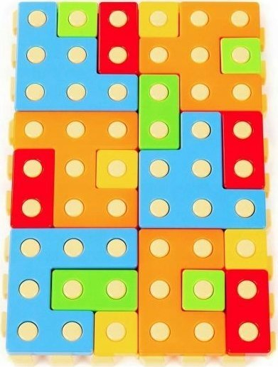 Lodër edukative Polesie 93943 Arrange Puzzles Nr.2, set me 25 copë, në qese