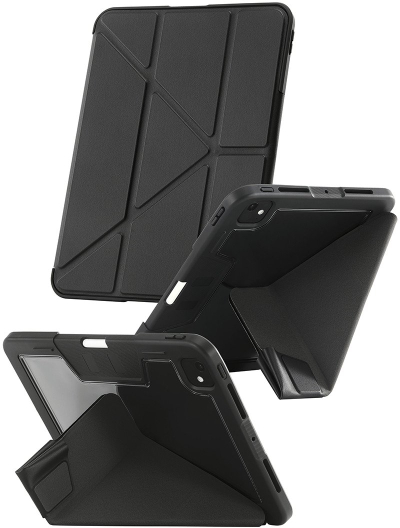 Etui tablet PanzerGlass Care by Y Fold, për iPad Pro 11" 2025/2024, origami 4 në 1, i zi