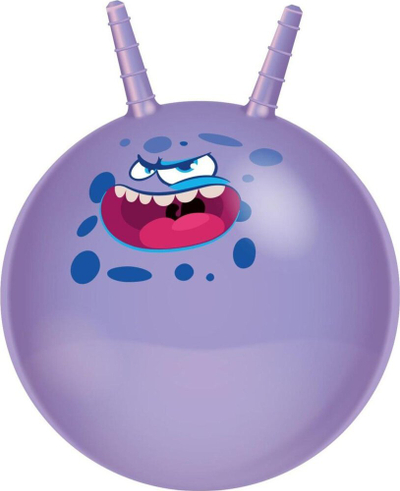 Top kërcyes me brirë, 45 cm, për kalamoj, shumëngjyrësh